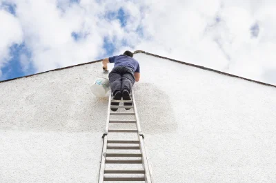 Peinture extérieure à Courcelles — façades et ravalement